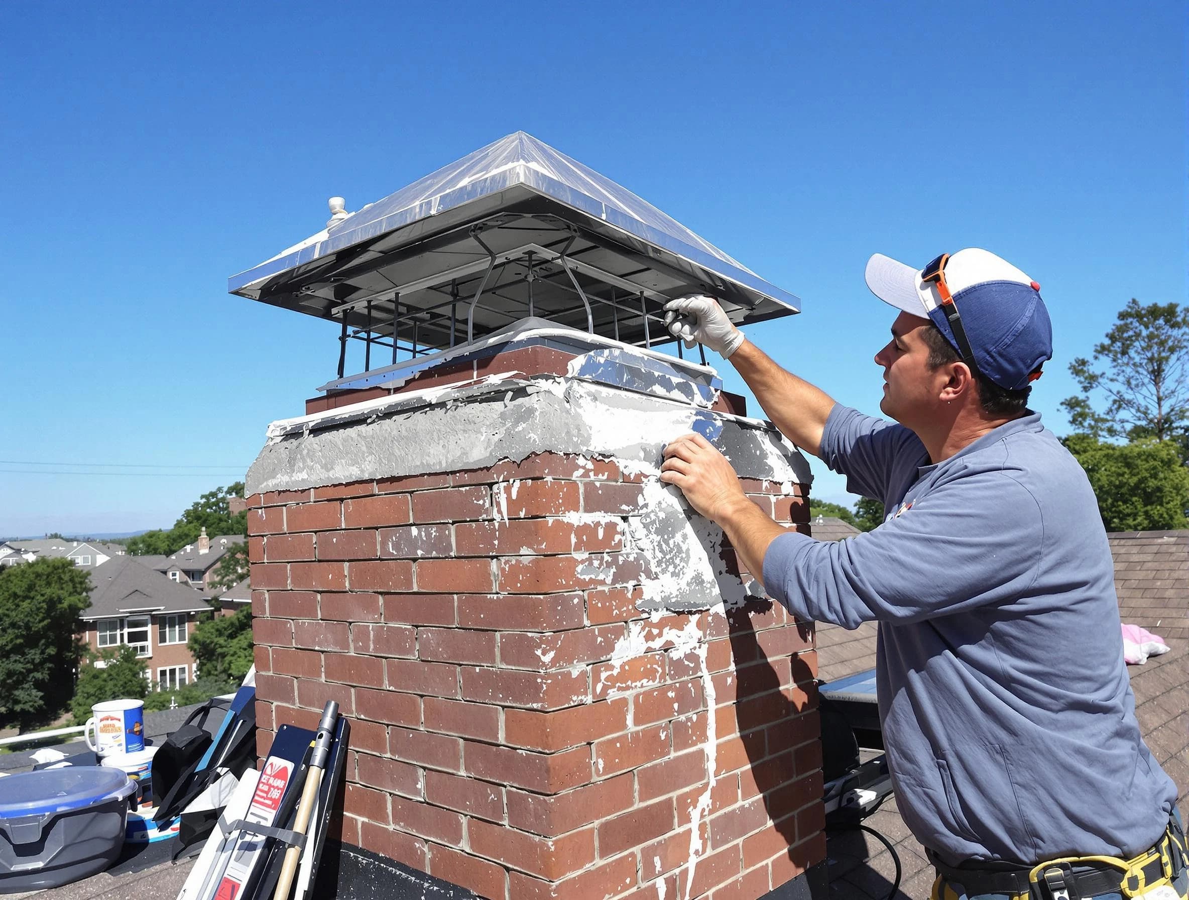 Chimney Crown Services service in Belen, NM